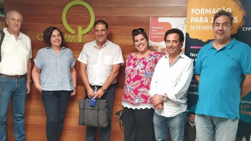 Equipas do Cincork e do CFPPIM em Reunião de Trabalho