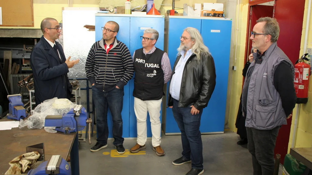 Visita de Delegação do WorldSkills Portugal ao Cincork