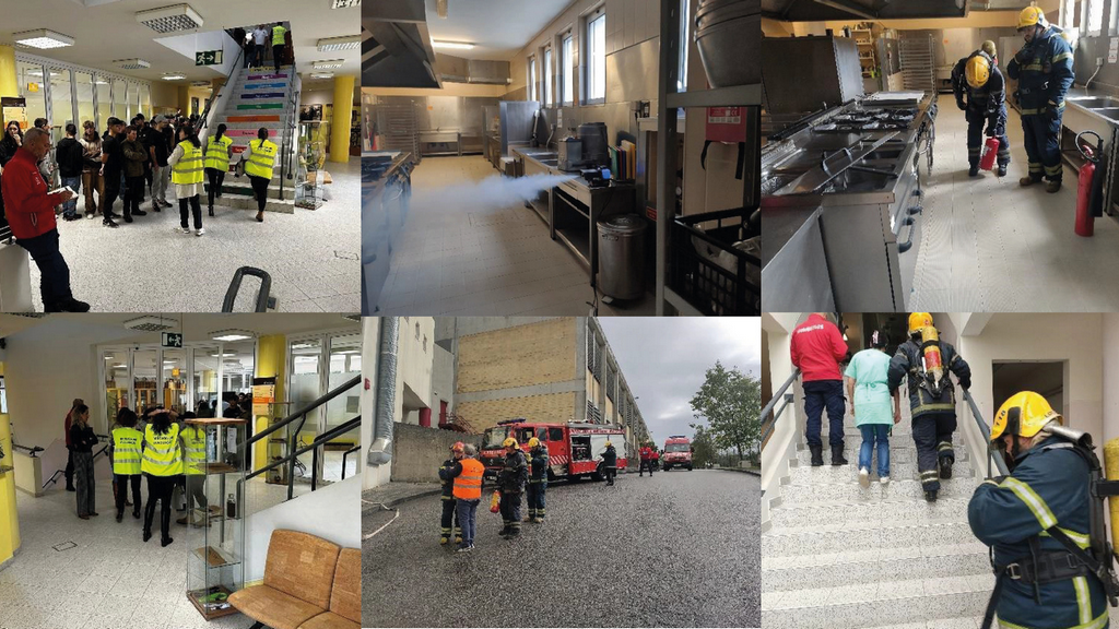 Simulacro de Incêndio no Cincork