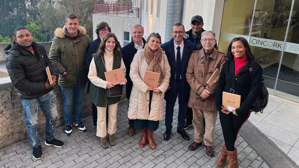 Delegação de S. Tomé e Príncipe visitou o Cincork