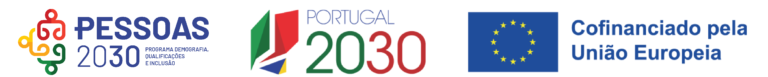 Logos de Financiamento Pessoas 2030