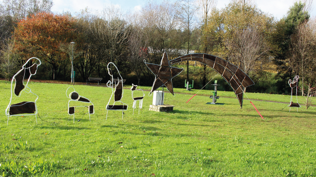 Estrela de Natal e Presépio