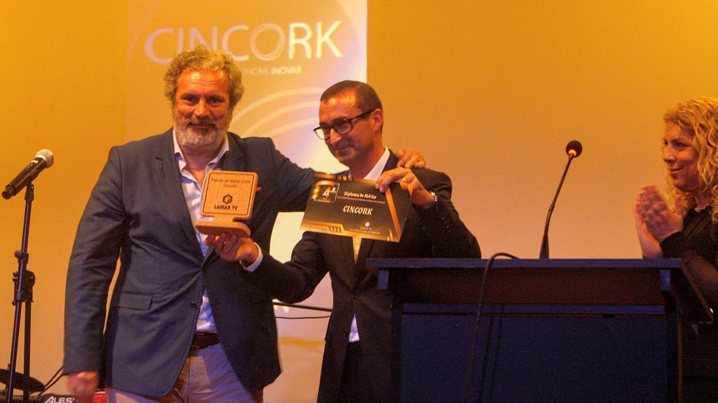Cincork recebe Prémio de Mérito 2024 – Gala Lamas TV