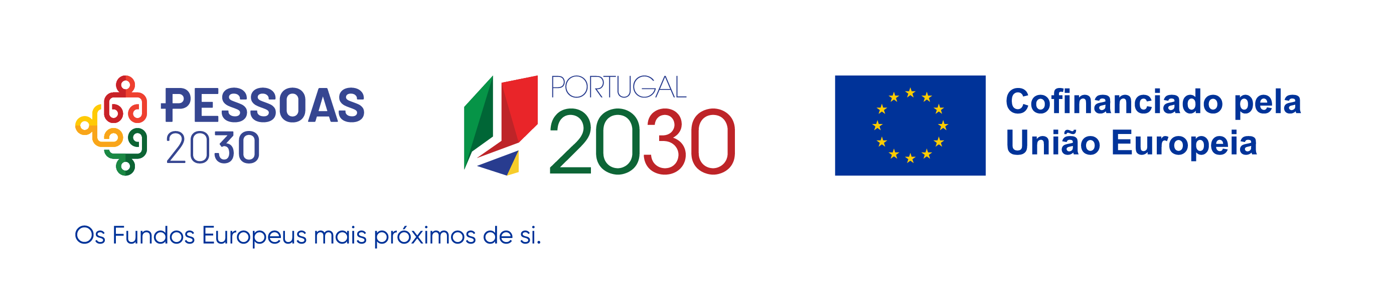 Logo Pessoas 2030 Cofinanciamento